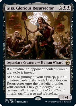 Gisa Commander Deck