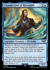 Elrond Lord of Rivendell Commander Deck