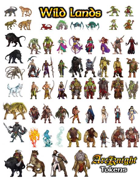 ArcKnight Miniatures: The Wildlands