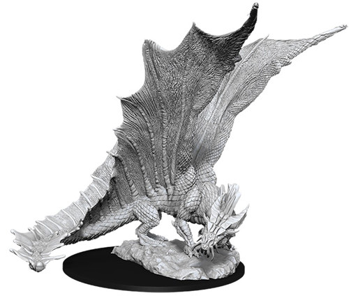 D&D Nolzurs Marvelous Unpainted Miniatures: Young Gold Dragon