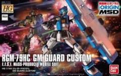 THE ORIGIN- 1/144 GM GUARD CUSTOM