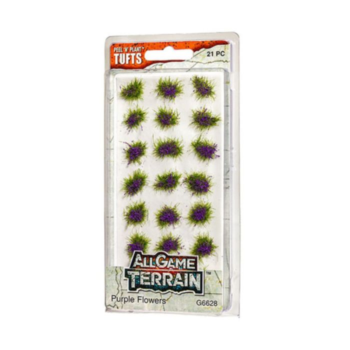 All Game Terrain Tufts Purple Flowers