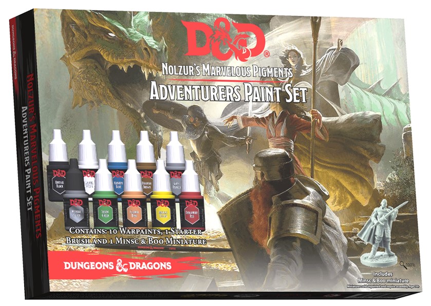 D&D Nolzurs Marvelous Pigments Adventures Paint Set