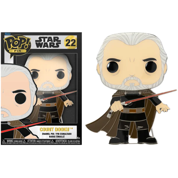 Count Dooku Pop Pin