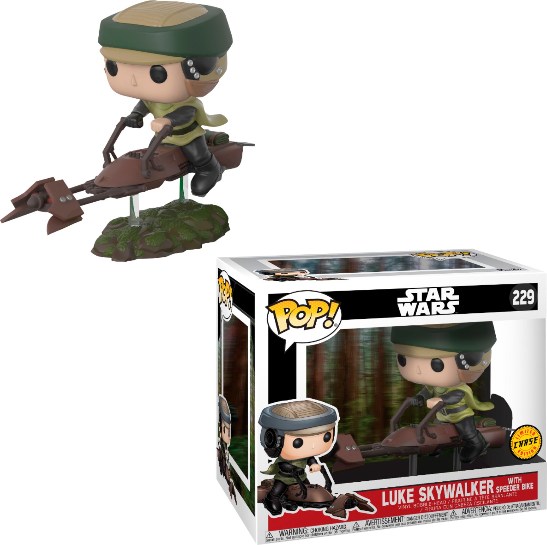 Princess Leia with Speeder Bike
