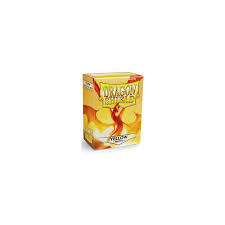 Dragon Shield Matte Yellow Card Sleeves 100 Count