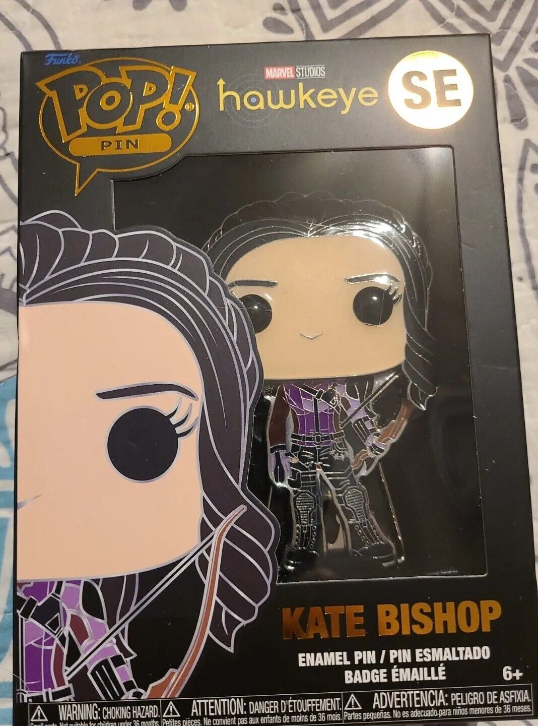 POP Kate Bishop pin