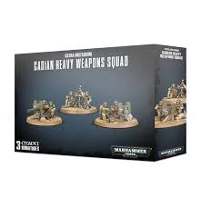 Warhammer 40K Cadian Heavy Weapons Squad