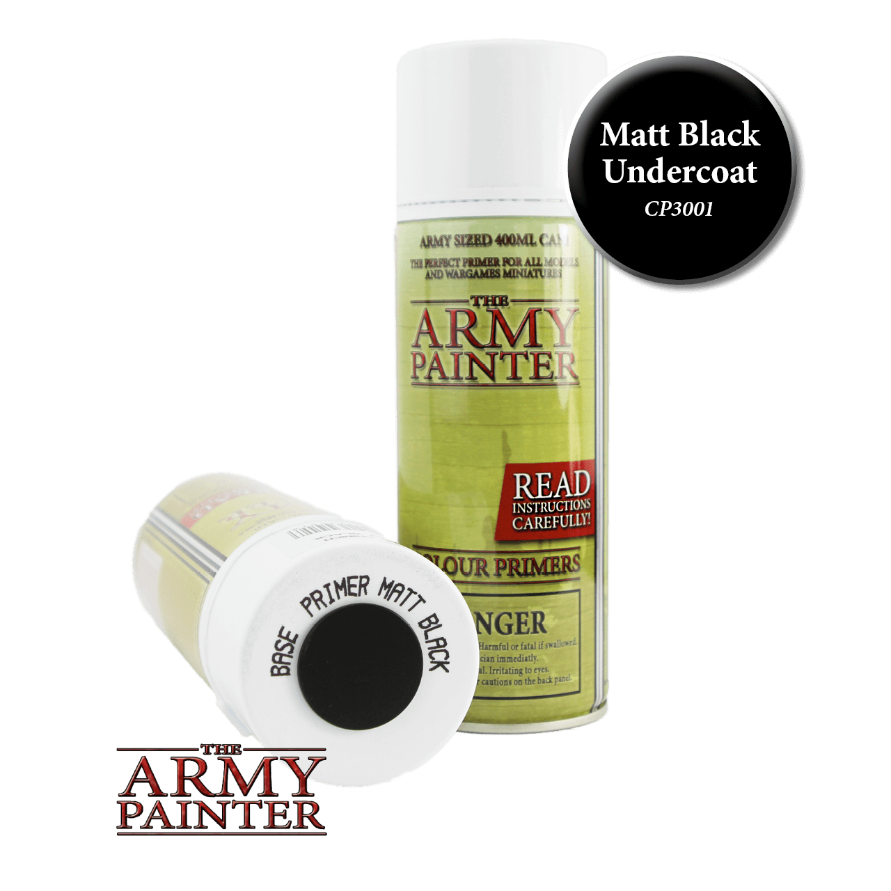 Army Painter Base Primer Matte Black