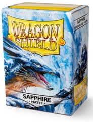 Dragon Shield Matte Sapphire Card Sleeves 100 Count