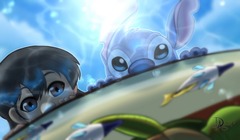 Surf's Up with Lilo & Stitch