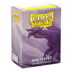 Standard Matte Amethyst 100ct Sleeves