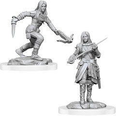 W17 Nolzur's Marvelous Miniatures - Half-Elf Rogue Female (90485)