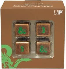 D6 Heavy Metal Feywild Dice Set (4ct)