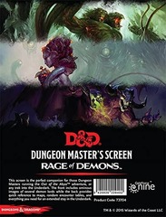 DM SCREEN - Rage of Demons