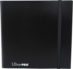PORTFOLIO - Plastic Eclipse 12-Pocket Jet Black Binder