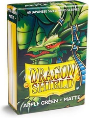 Japanese Matte Apple Green 60ct Sleeves