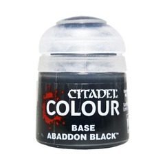 PAINT - Base Abaddon Black (12ml)
