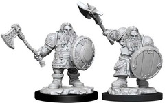 W11: Nolzur's Marvelous Miniatures - Dwarf Fighter Male (90004)