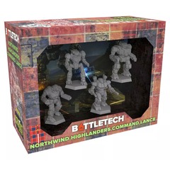 MINIATURE FORCE PACK - Northwind Highlanders Command Lance (35767)