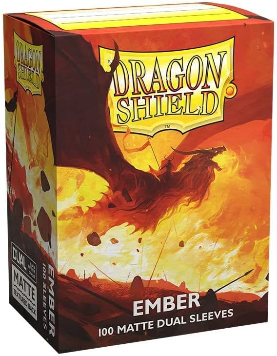 Standard Dual Matte Ember 100ct Sleeves