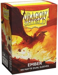 Standard Dual Matte Ember 100ct Sleeves