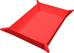 Vivid Red Foldable Magnetic Dice Tray