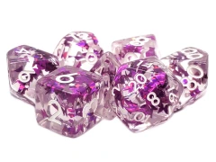 INFUSED - Purple Butterfly Polyhedral 7-Die Set (181)