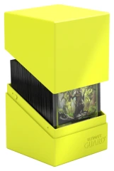 Boulder Solid Neon Yellow (100+) Deck Box