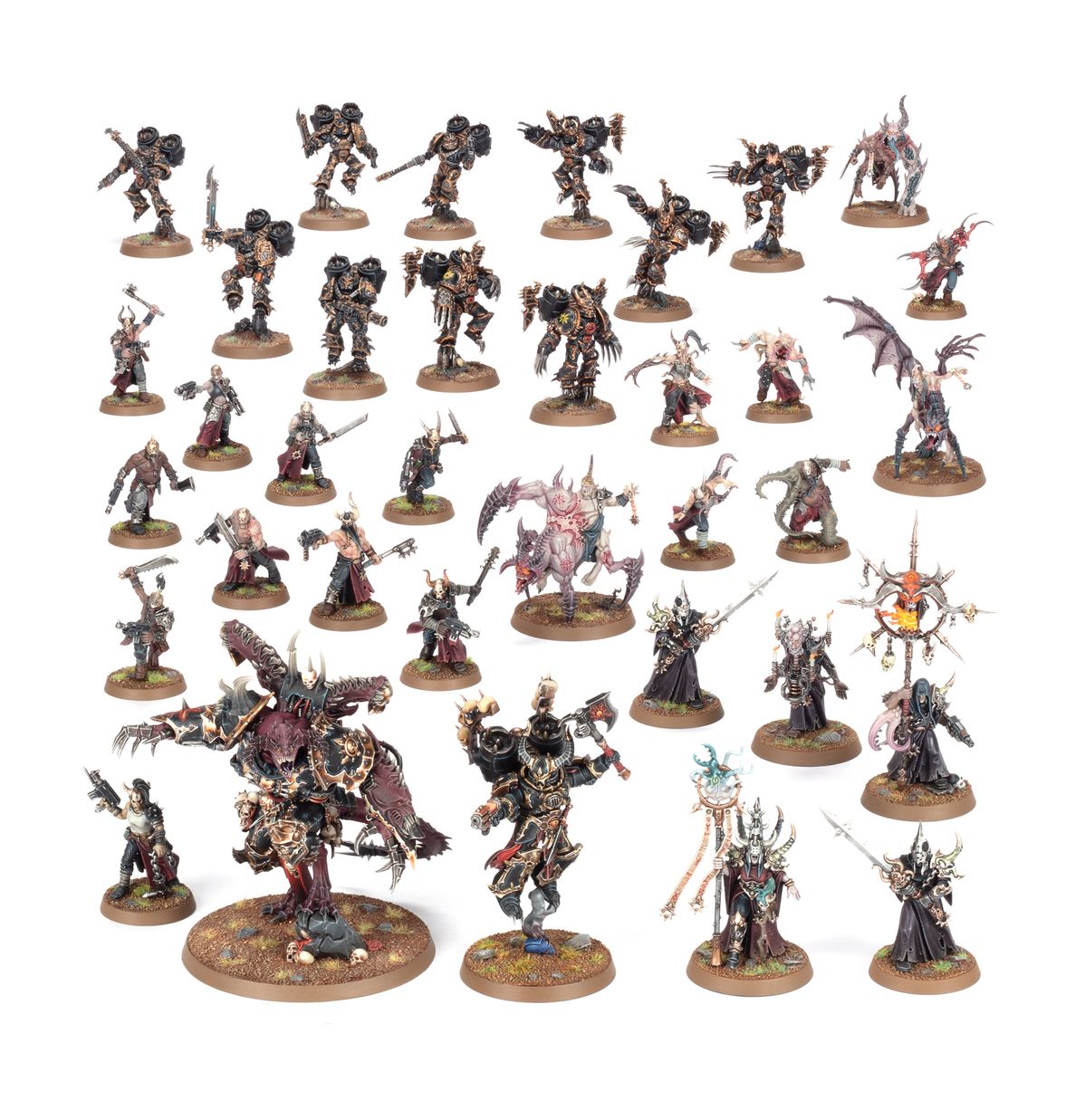 CHAOS SPACE MARINES - Dread Talons Battleforce (43-17)
