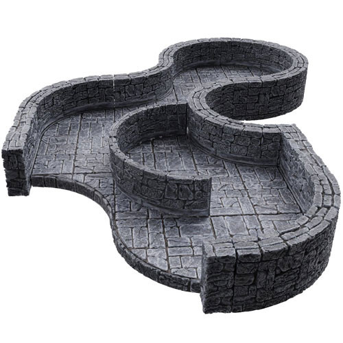 WARLOCK TILES - Dungeon Tiles III Curves 4D Expansion