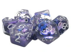 INFUSED - Dragon Eye Purple Polyhedral 7-Die Set (205)