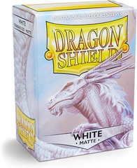 Standard Matte White 100ct Sleeves