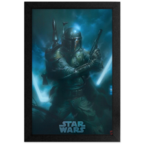 GEL-COAT Star Wars Boba Fett (Brushed 11inX17in) Picture