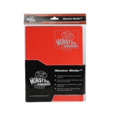 Monster 9-Pocket Red Portfolio