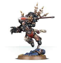 CHAOS SPACE MARINES - Haarken Worldclaimer Herald of the Apocalypse (43-23)