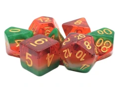 GRADIENTS - Watermelon Polyhedral 7-Die Set (77)