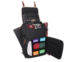 Enhance Trading Card Storage Black Gaming Backpack