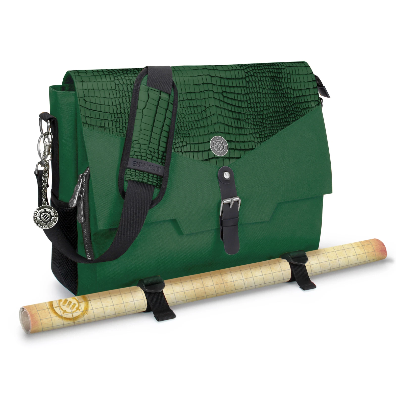 Enhance Players RPG Green Messenger Bag