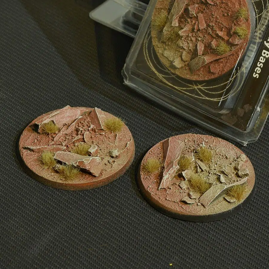 GAMERS GRASS - Bases Badlands (60mm) Round (x2)