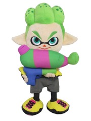 SPLATOON - Inkling Boy Neon Green Plush