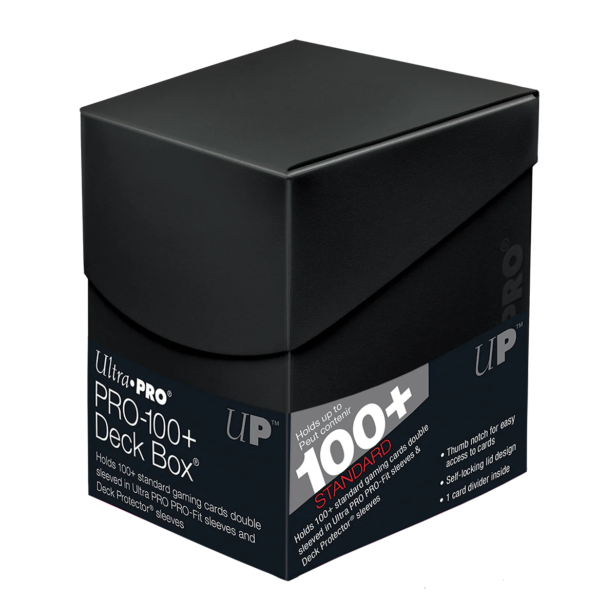 Plastic Eclipse Black (100+) Deck Box