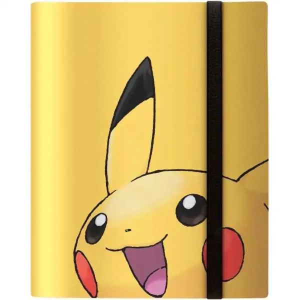 Plastic PKM Pikachu 4-Pocket Binder