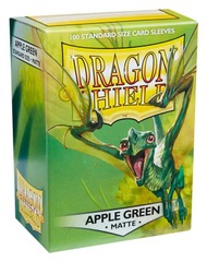 Standard Matte Apple Green 100ct Sleeves