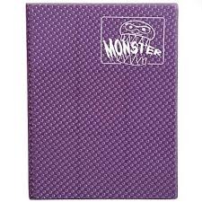 Monster 9-Pocket Purple Prism Portfolio