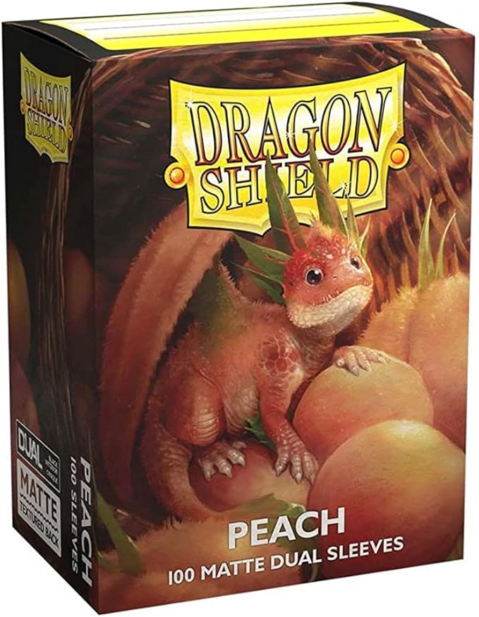 Standard Dual Matte Peach 100ct Sleeves
