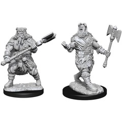 W14: Nolzur's Marvelous Miniatures - Human Barbarian Male (90224)