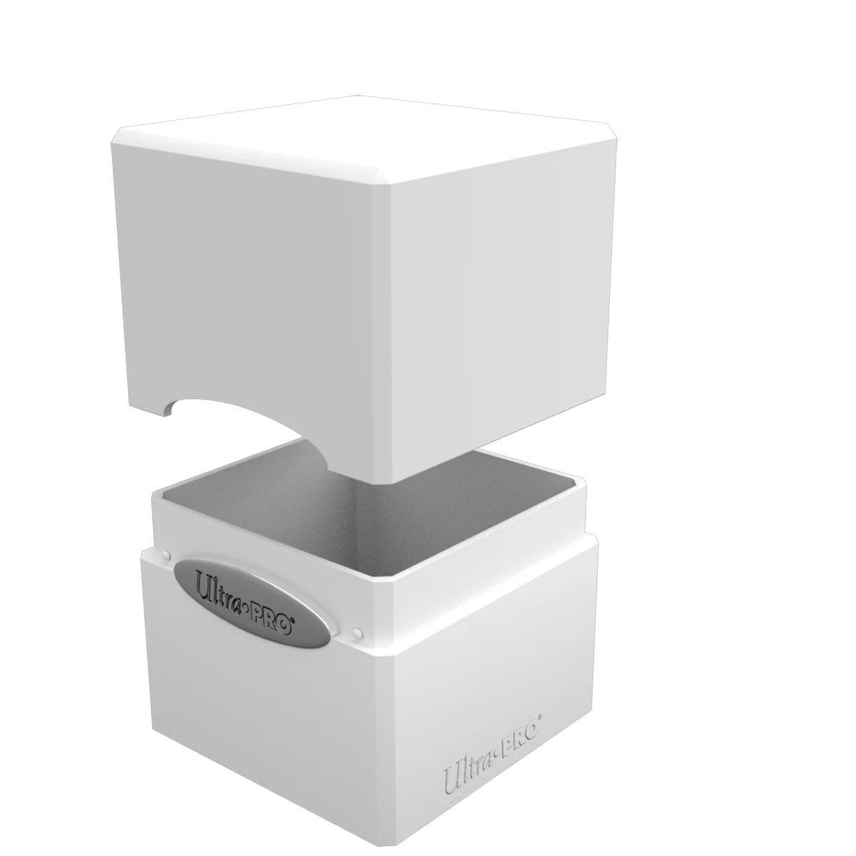 DECK BOX - Satin Cube White (100+)