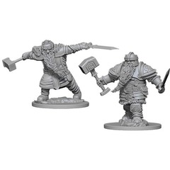 W01: Nolzur's Marvelous Miniatures - Dwarf Fighter Male (72616)