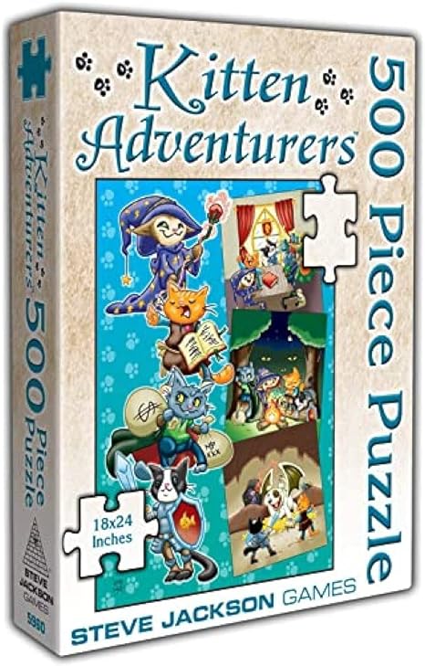 Kitten Adventurers 500pc Jigsaw Puzzle